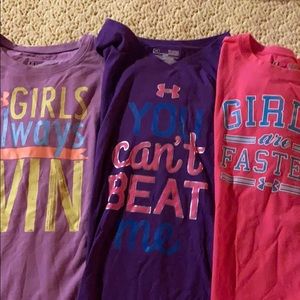 Bundle of 3 Under Armour Short Sleeve T’s
